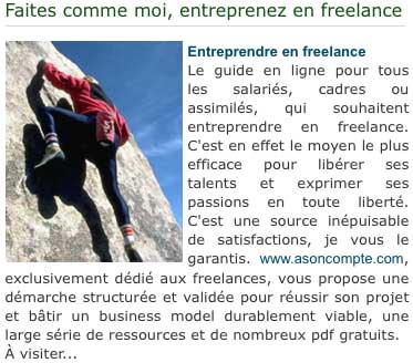 Devenir freelance